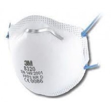 3M FFP2 NR D részecskeszűrő félálarc - 3M 8320 (Légzésvédő maszkok):